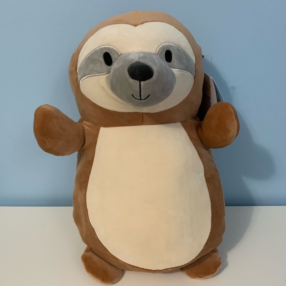 sloth hug me squishmallow